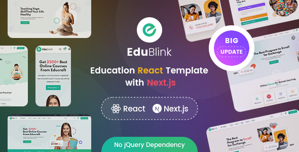 EduBlink Template Free Download 0.1.4