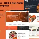 Charitics NGO HTML Template Free Download