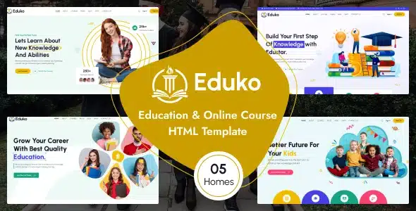 FreeThemePlugins 11 Eduko Education HTML Template Free Download