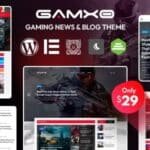 Gamxo WordPress Theme Free Download 2.0.6