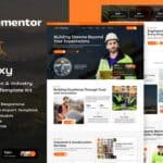 Induxy Construction Template Free Download