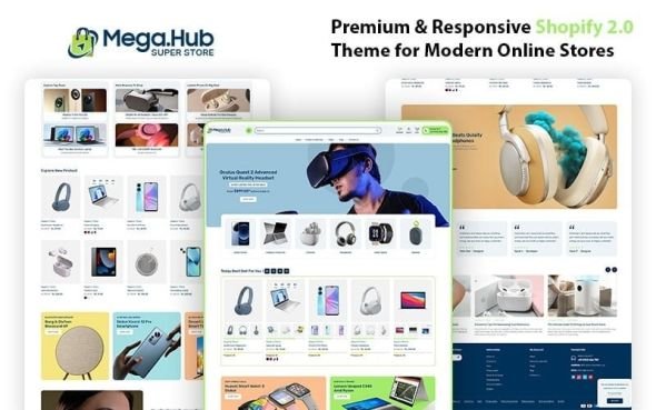 MegaHub Shopify Theme Free Download