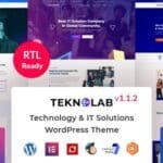 Teknolab WordPress Theme Free Download 1.1.7